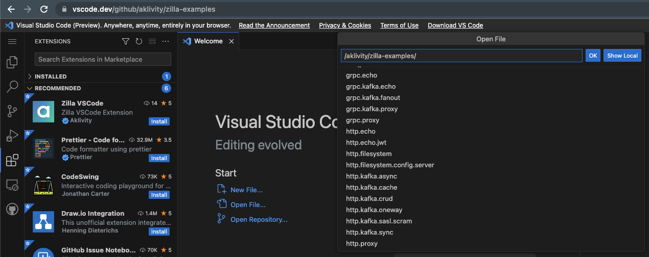 vscode.dev